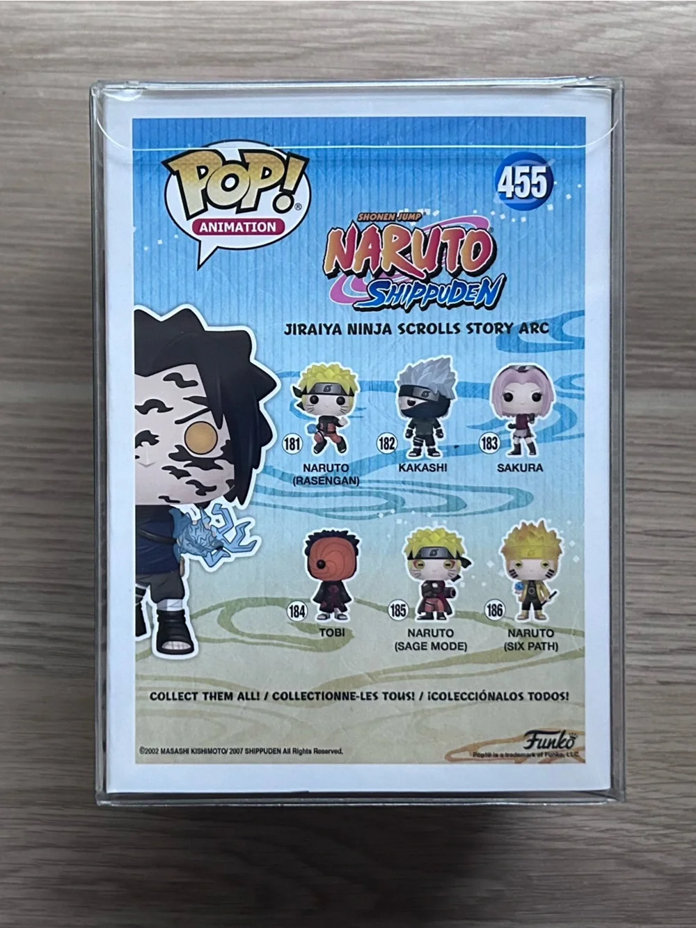 Funko Pop! Naruto Shippuden Sasuke (Curse Mark) #455 - Picture 3 of 4